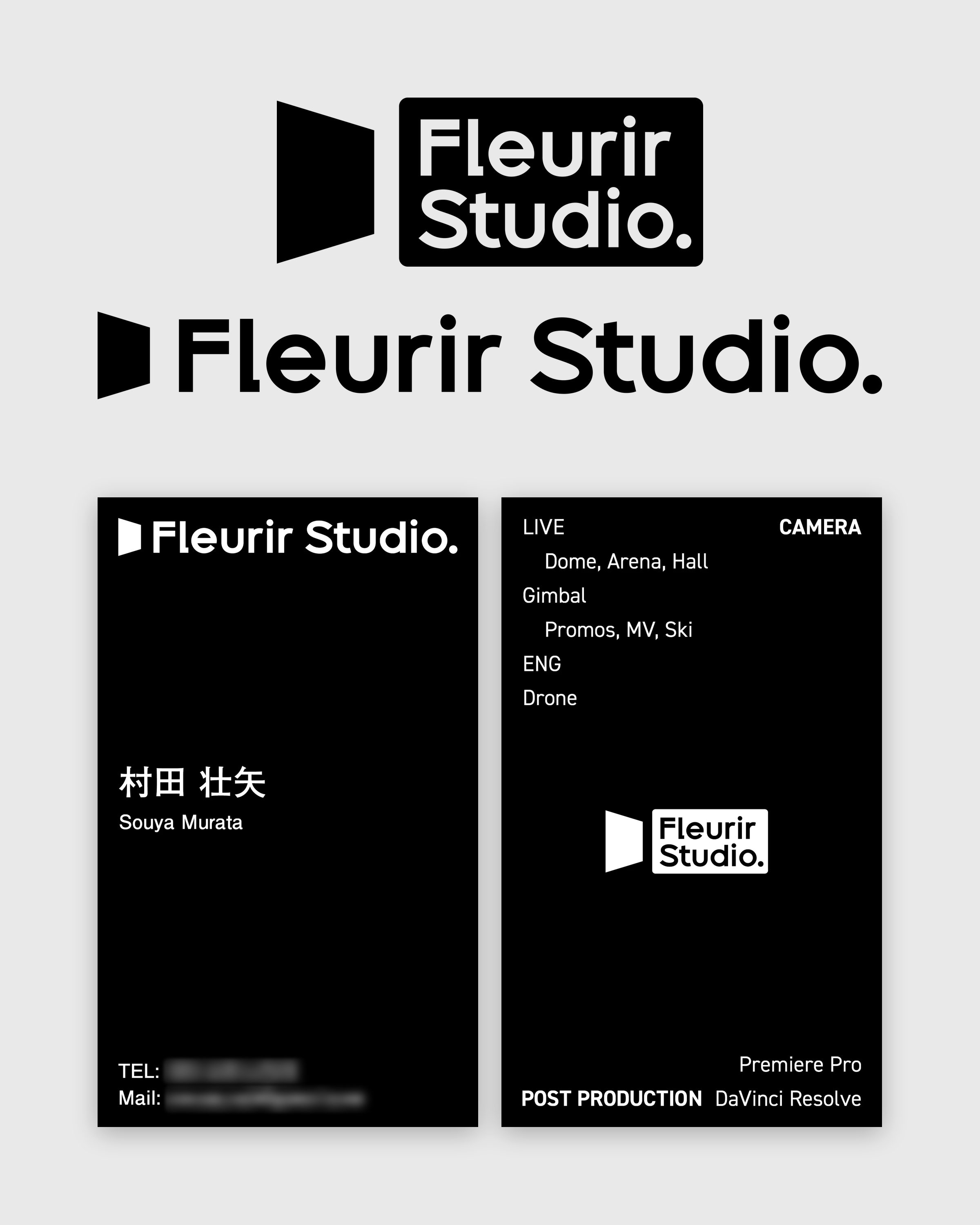 Fleurir Studio. ビジュアルアイデンティティ