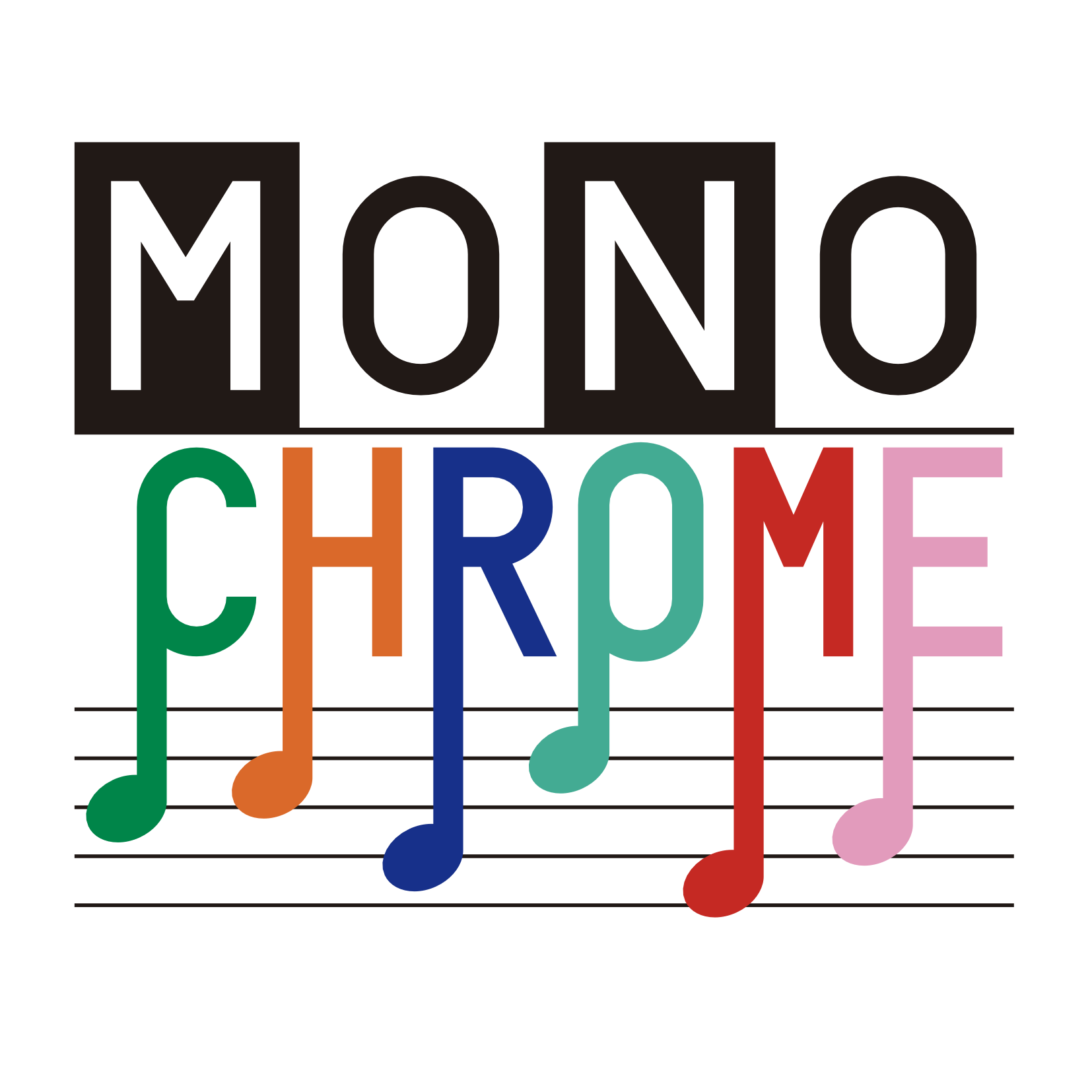 モノクローム ロゴ 作成